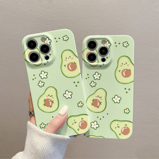 Avocado Print Phone Case