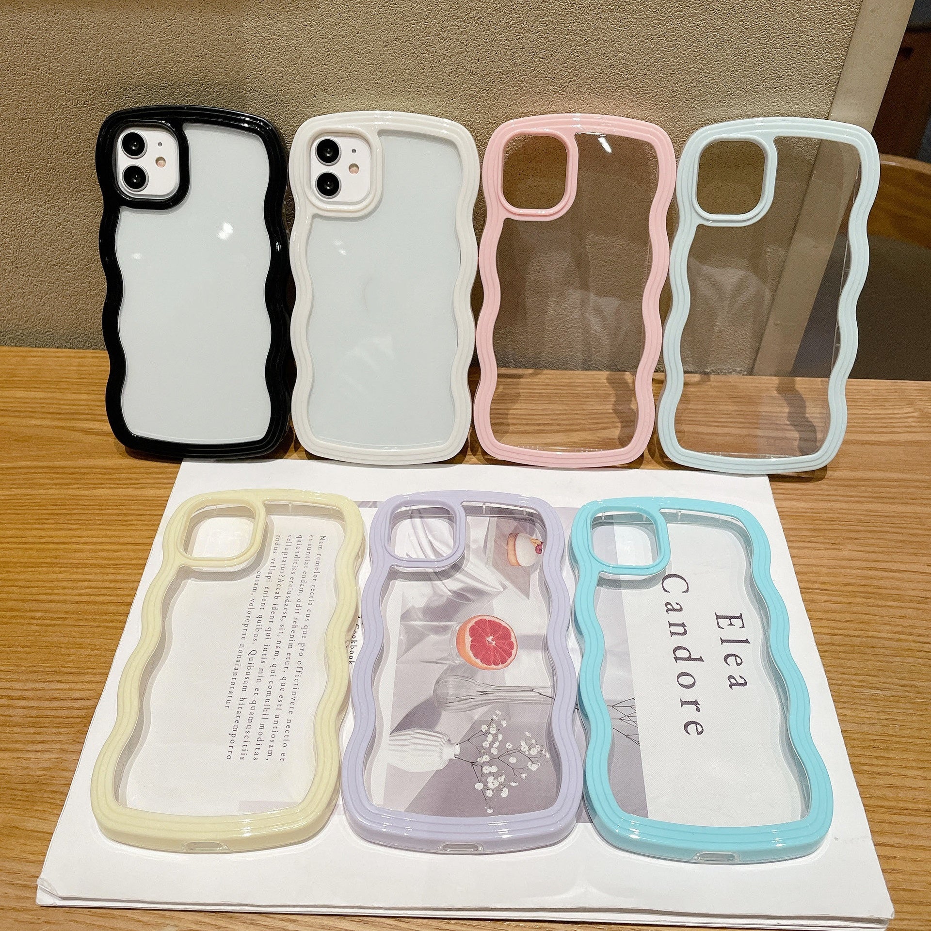 Wave Border Color Case