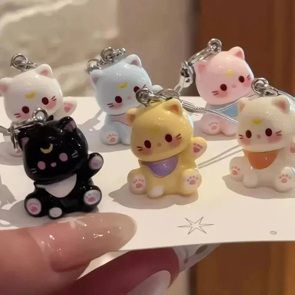 Cute Cat Keyring