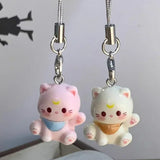 Cute Cat Keyring