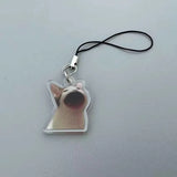 Banana Cat Keychain Set