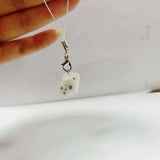 Cute Animal Flocking Keychain