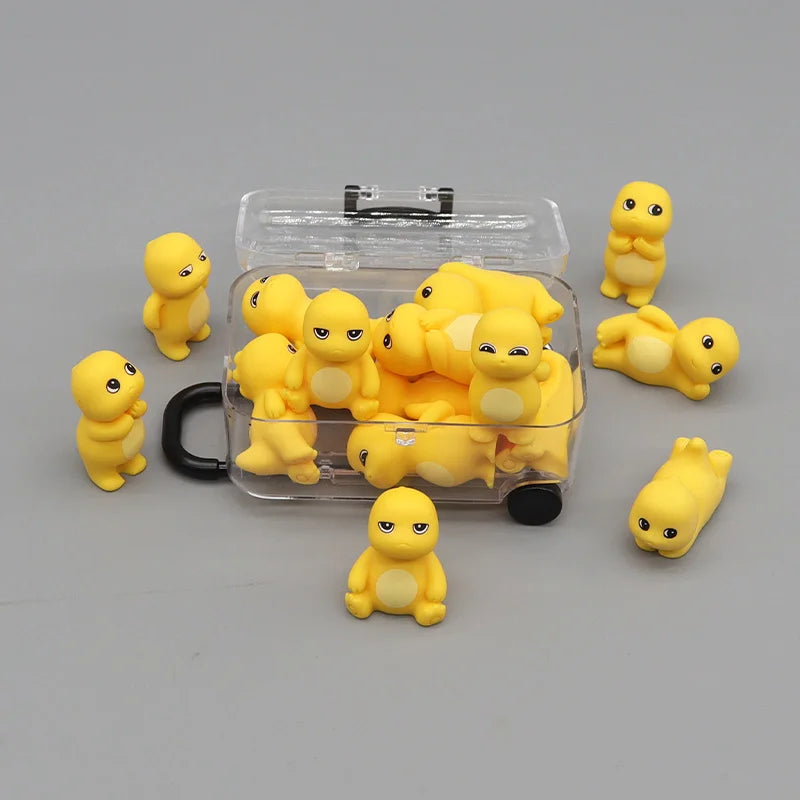 Kawaii Milk Dragon Ornament Set