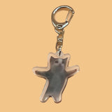 Banana Cat Keychain Set