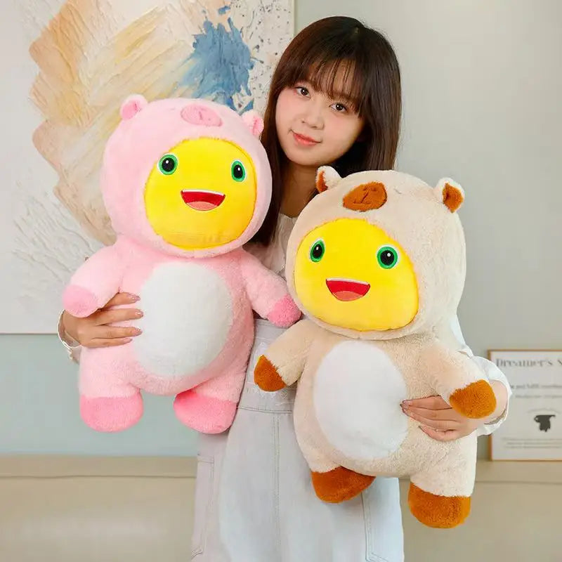 Chubby Milk Dragon Plush Toy