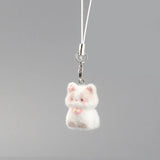 Cute Animal Flocking Keychain