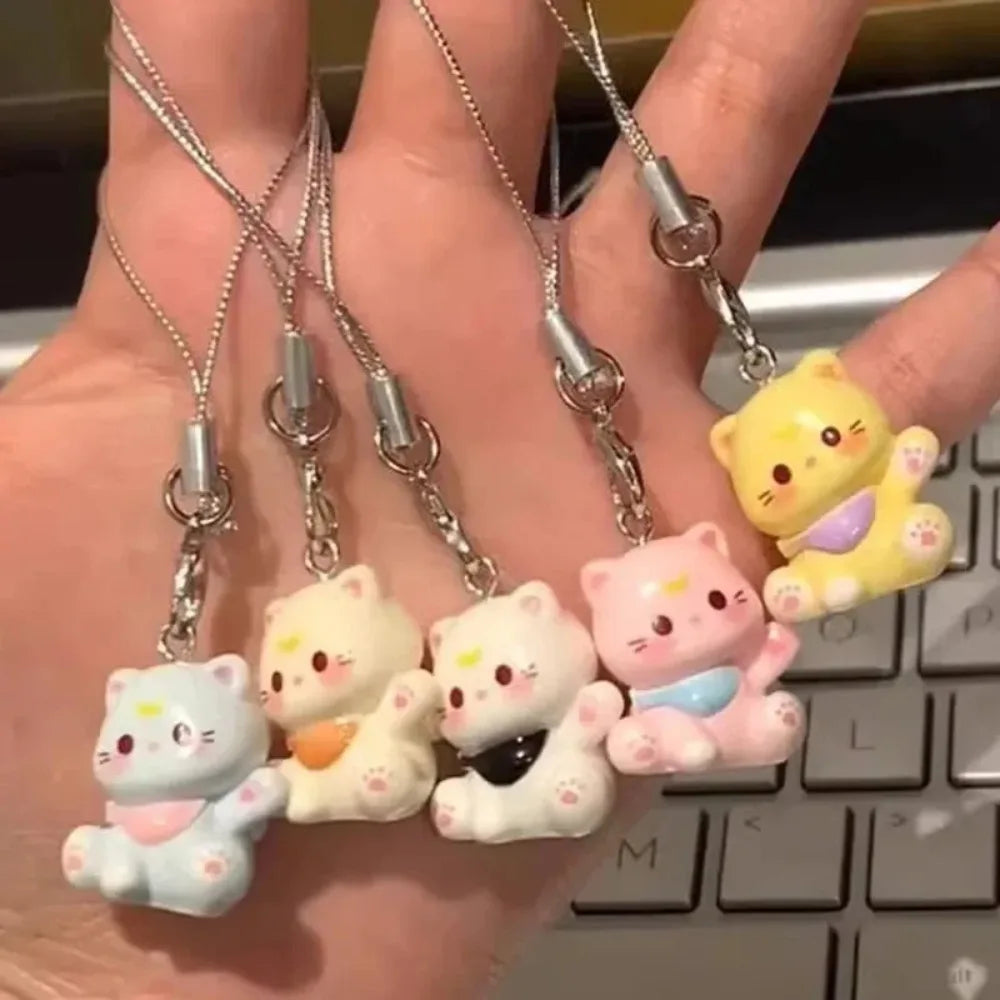 Cute Cat Keyring