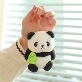 Cartoon Croissant Keychain Pendant