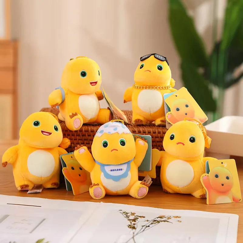 Kawaii Milk Dragon Plush Bag Charm