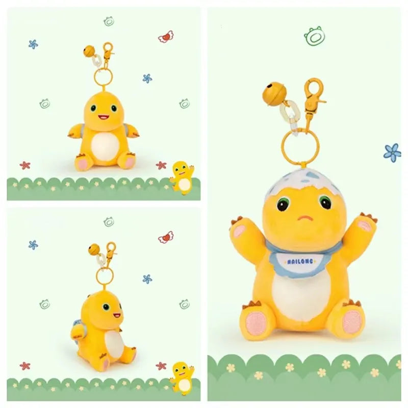 Kawaii Milk Dragon Plush Bag Charm