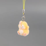 Cute Animal Flocking Keychain