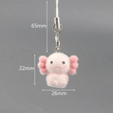 Cute Animal Flocking Keychain