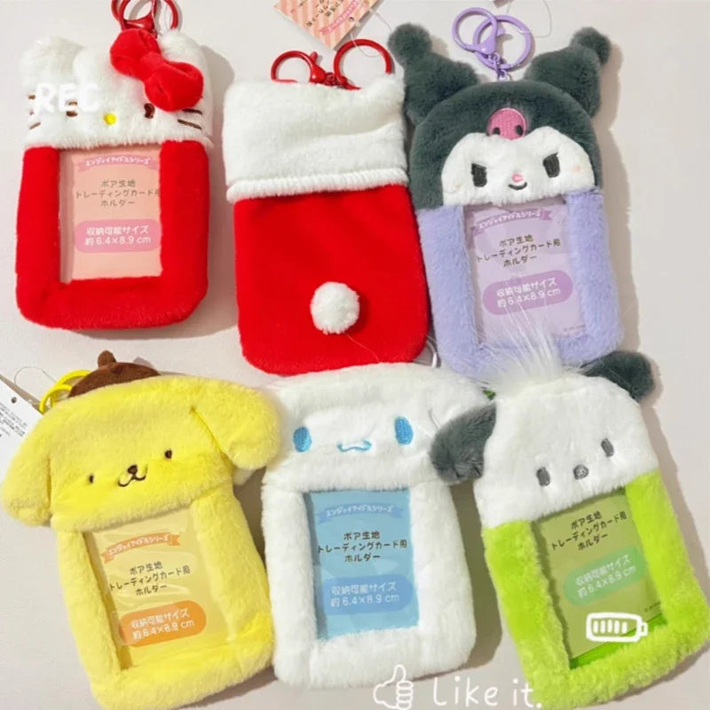 Kawaii Sanrio Plush Card Holder