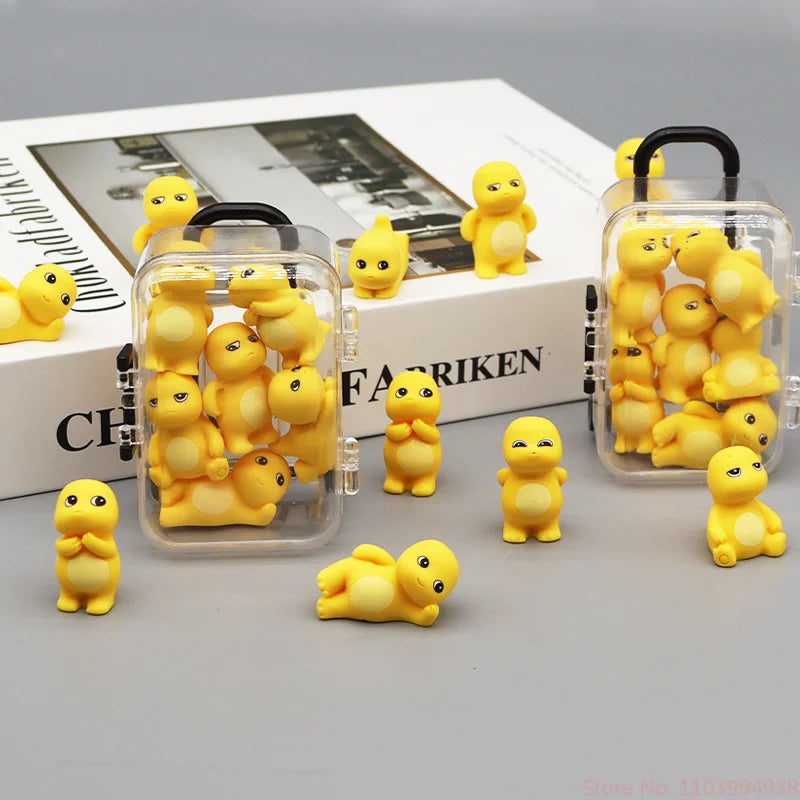 Kawaii Milk Dragon Ornament Set